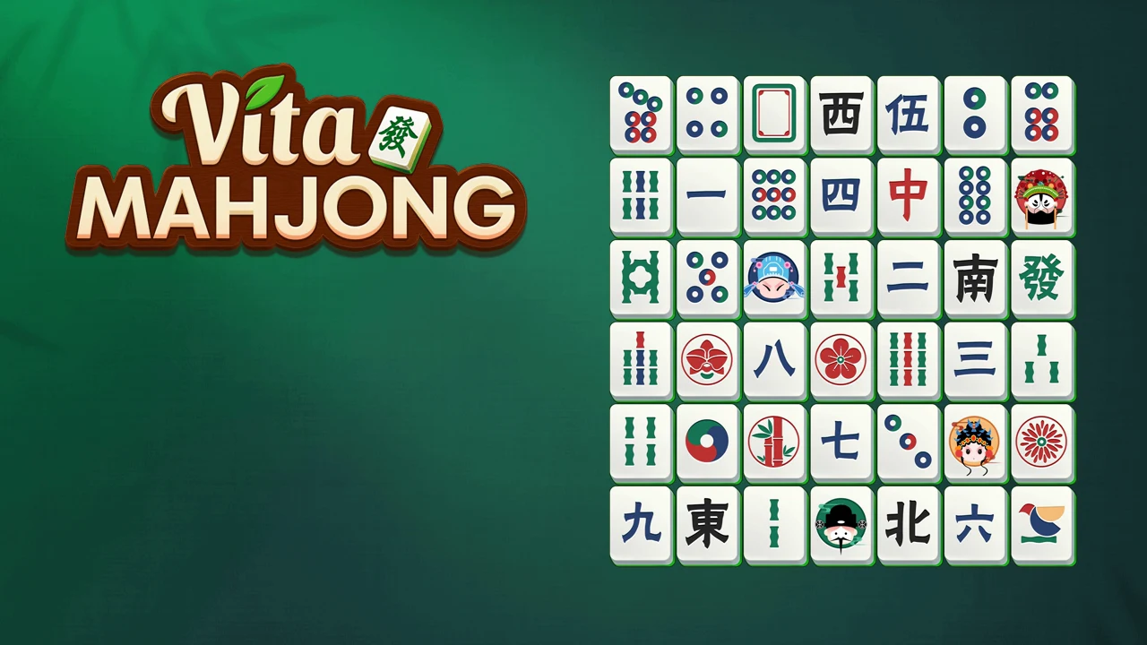 Vita Mahjong gameplay board cover